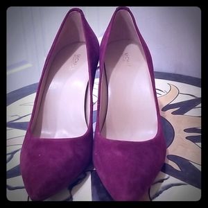 Michael Kors burgundy pumps